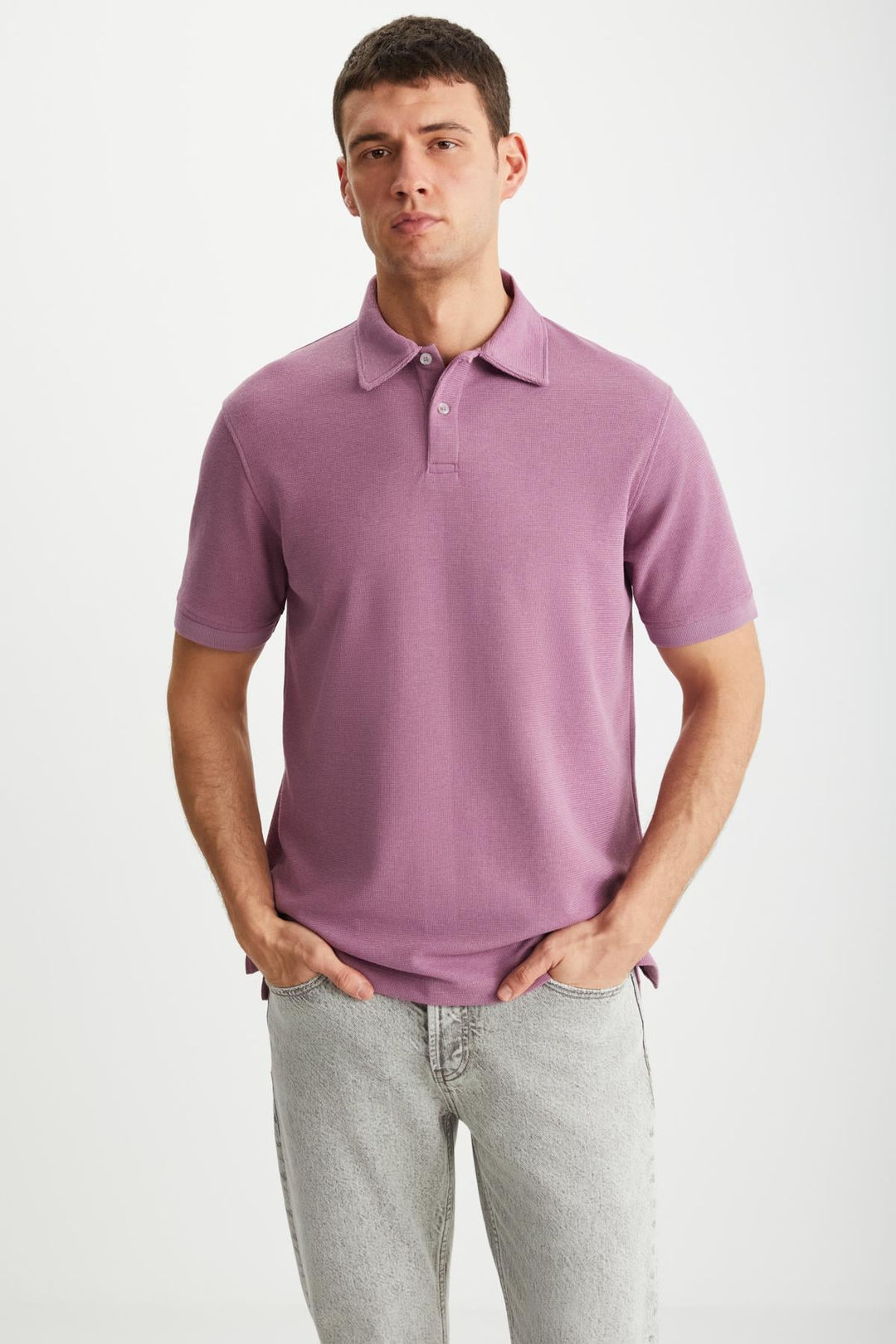 LAPORTE  Regular Mürdüm  Polo Yaka T-shirt