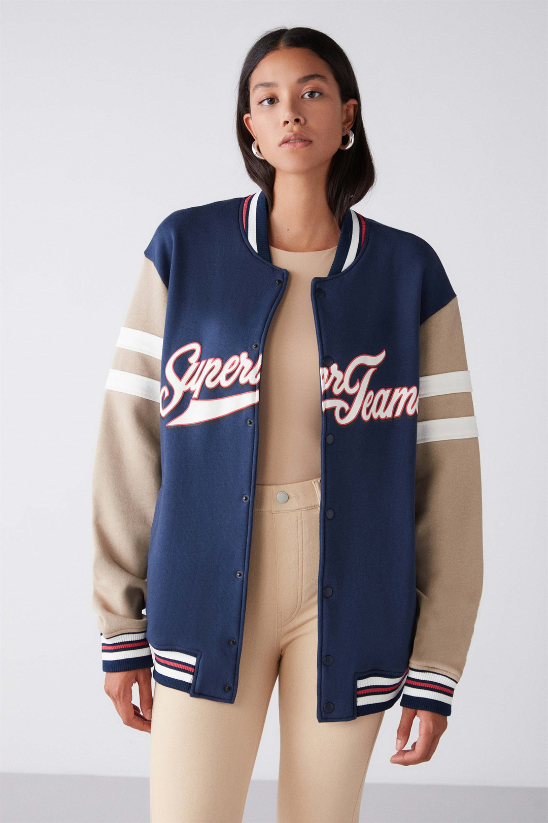 MARTINA Örme Regular Lacivert  Sweatshirt