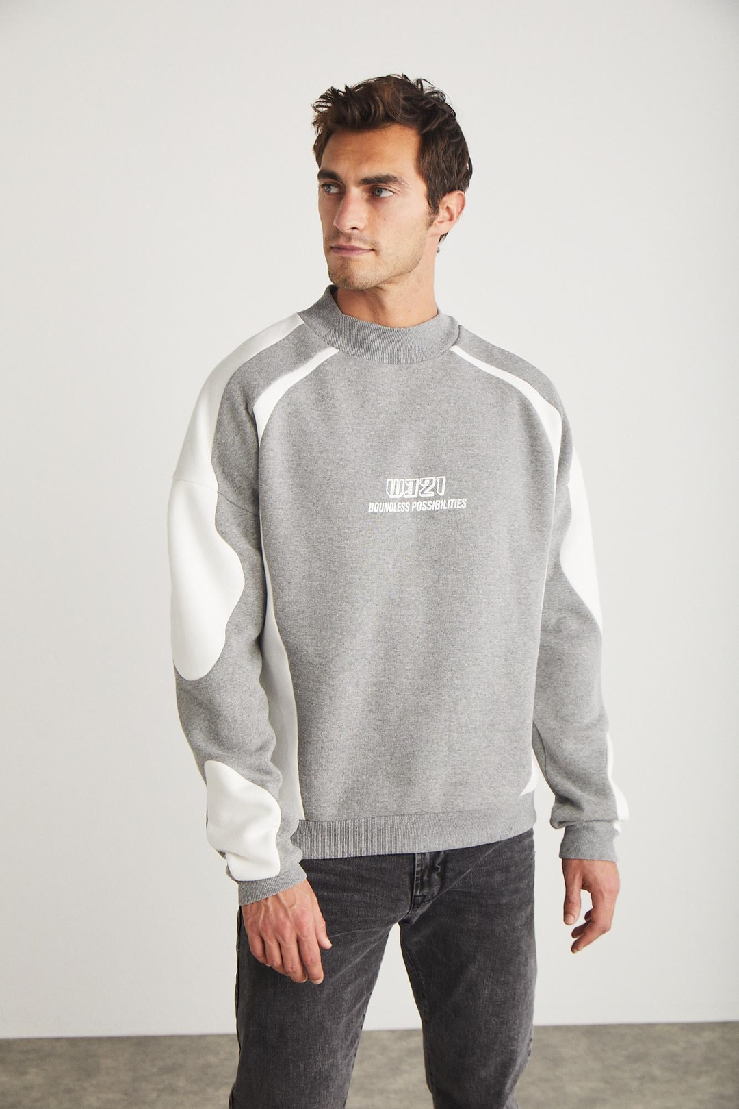 MARVEL Basic Oversize Grimelanj Tekli Sweatshirt