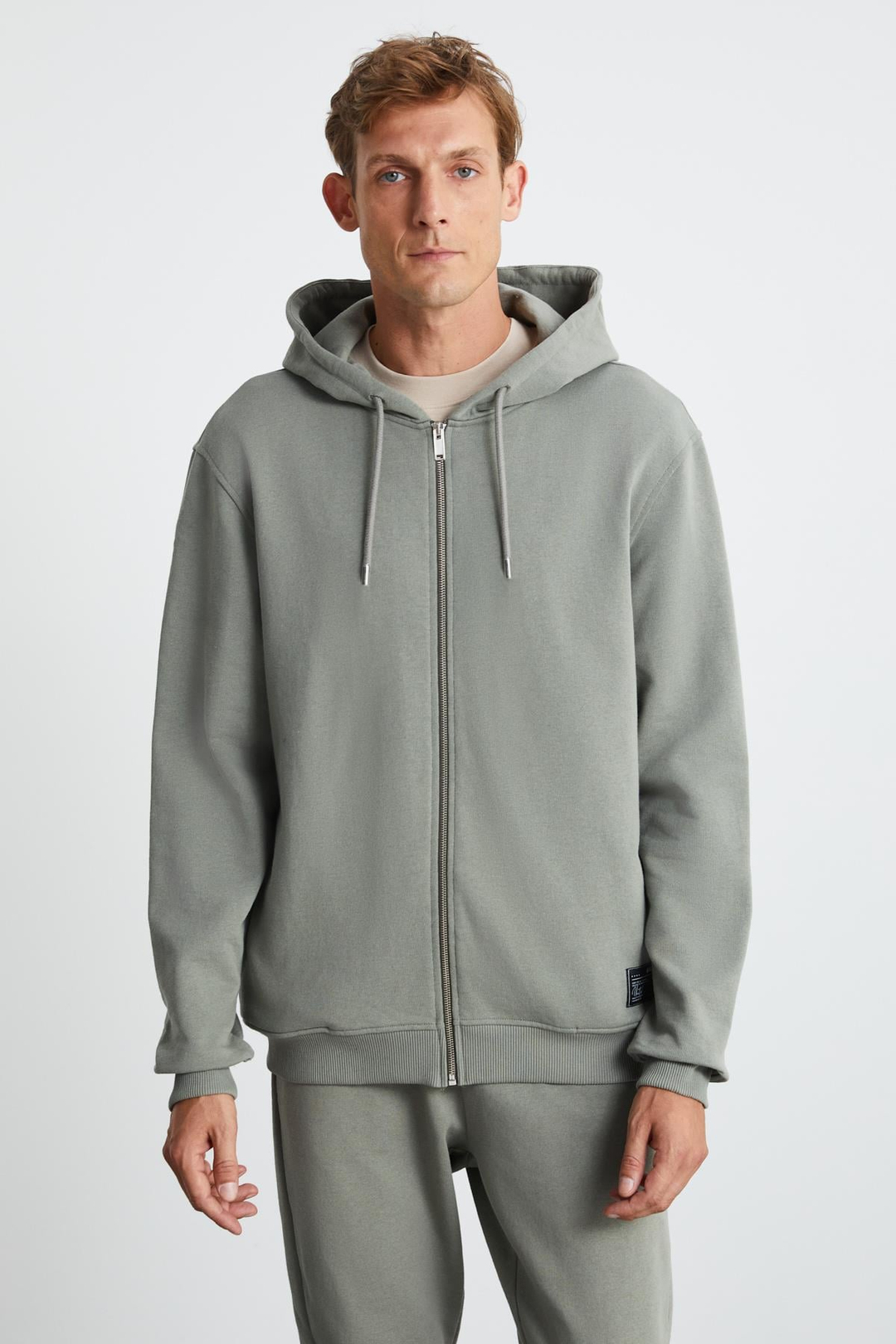 MAYNOR Regular Relaxed Yeşil Tekli Sweatshirt