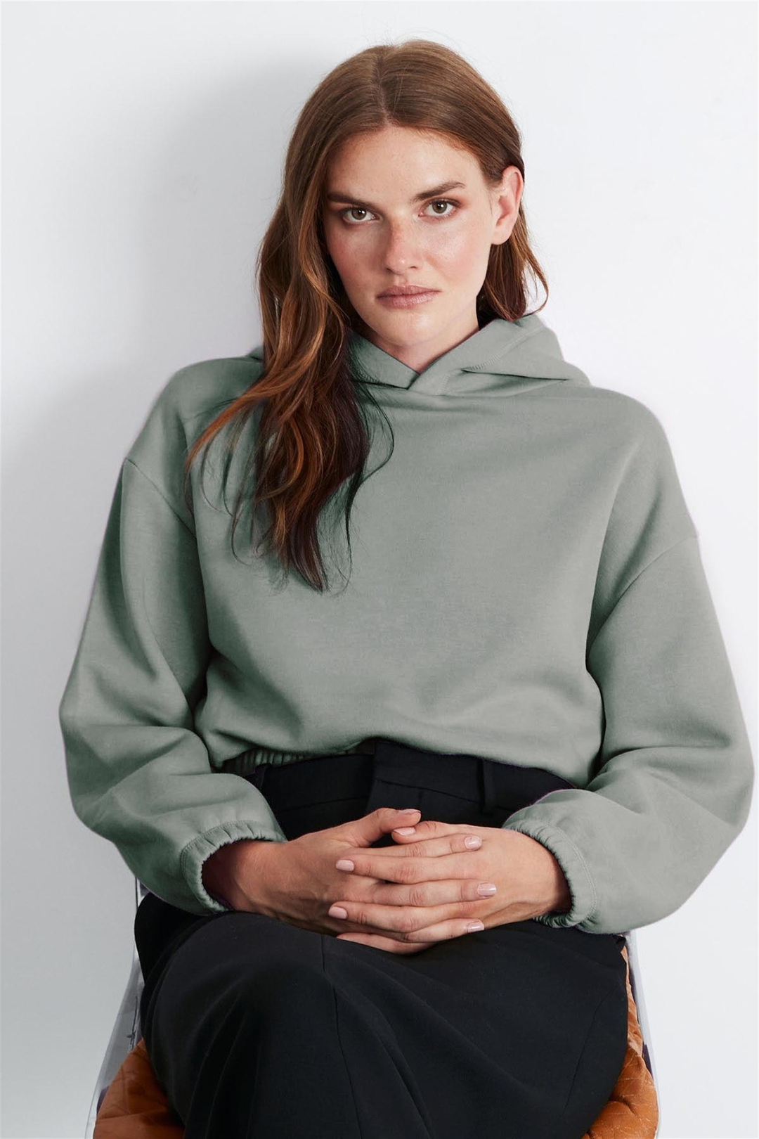 SCARLETT Kadın Yeşil    Sweatshirt