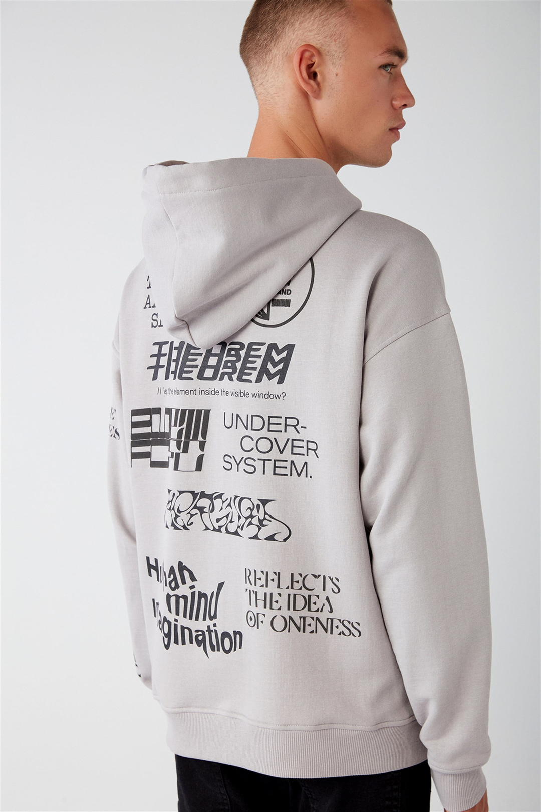 UNDERCOVER Örme Regular Gri  Sweatshirt