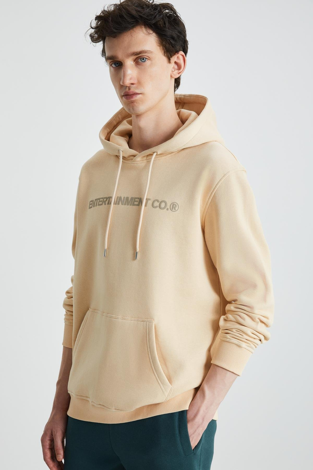 YACINE Erkek Vanilya Sweatshirt