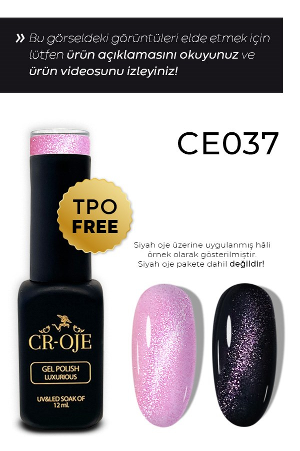 7D Cat Eye Kalıcı Oje -CE037
