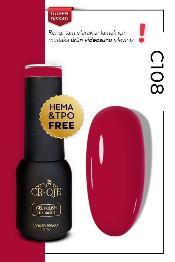 C108 - Koyu Pembe (5 ml)