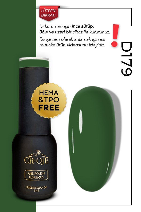 D179 - Koyu Yeşil (5 ml)
