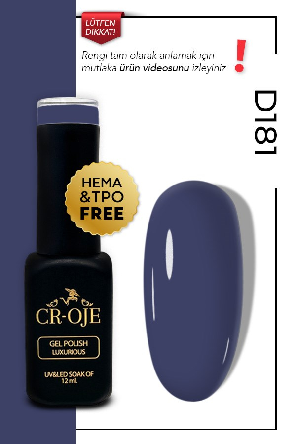 D181- Gri (12 ml)