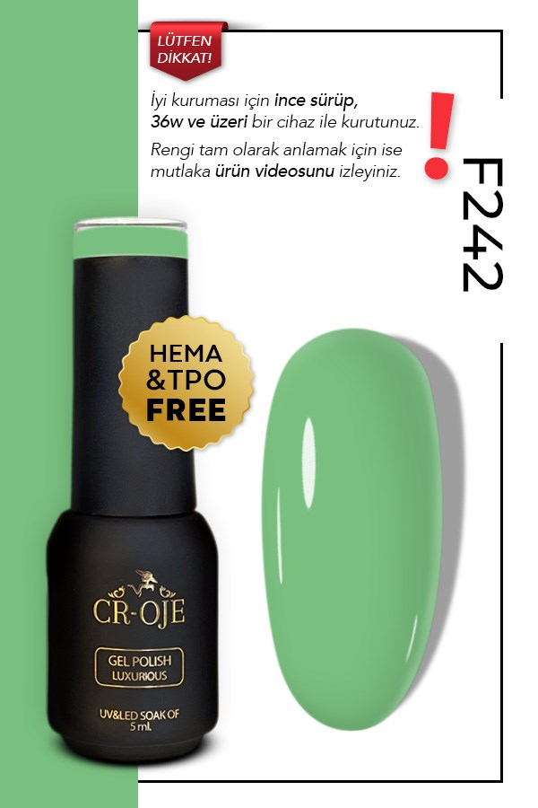 F242 - Açık Yeşil ( 5 ml)