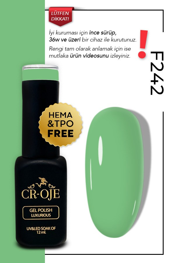 F242- Yeşil (12 ml)