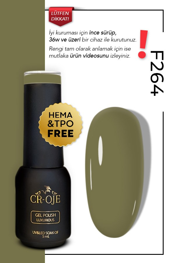 F264-Yağ Yeşili (5 ml)