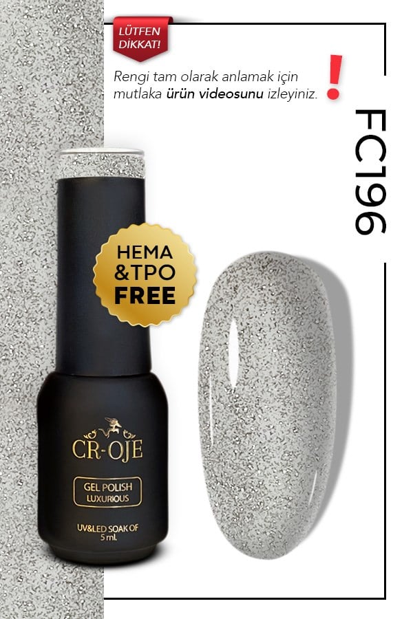 FC196 - Disco Flash Kalıcı Oje (5 ml)