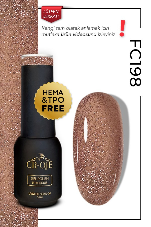 FC198- Disco Flash Kalıcı Oje (5 ml)