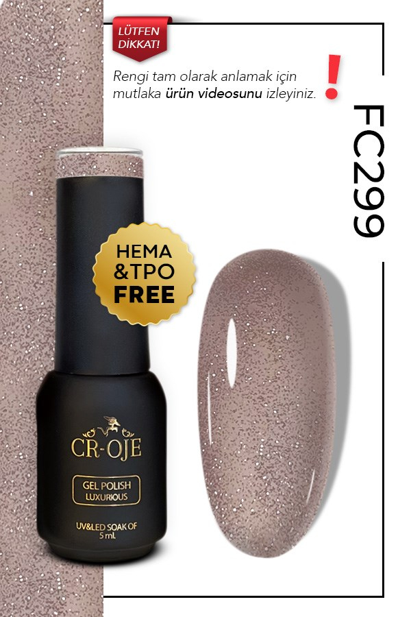 FC299-Disco Flash Kalıcı Oje (5 ml)