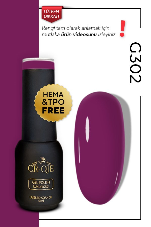 G302 - Koyu Mor ( 5 ml)