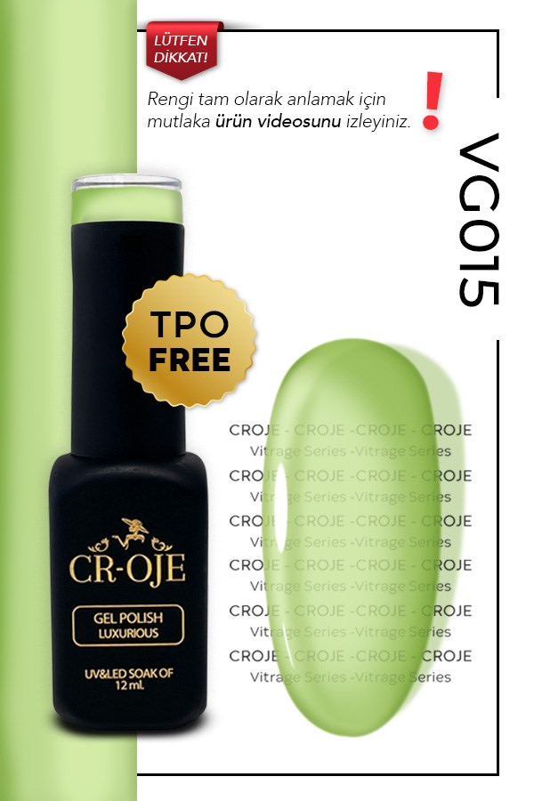 Glass/Vıtrage Oje-VG015 (12 ML)