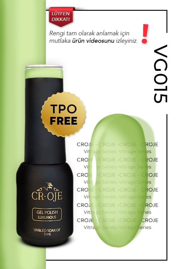 Glass/Vıtrage Oje-VG015 (5 ML)