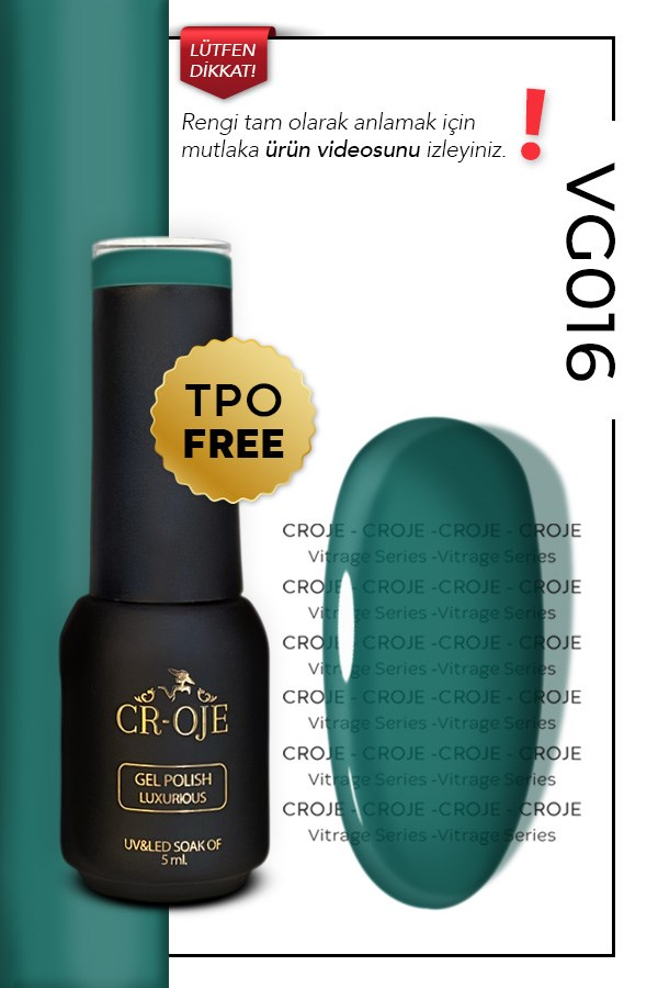 Glass/Vıtrage Oje-VG016 (5 ML)