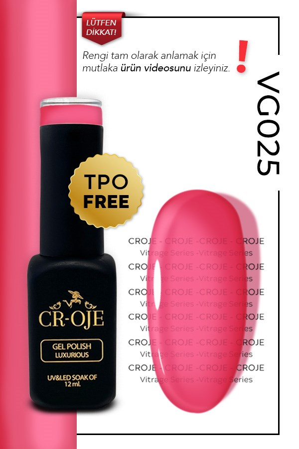 Glass/Vıtrage Oje-VG025 (12 ML)