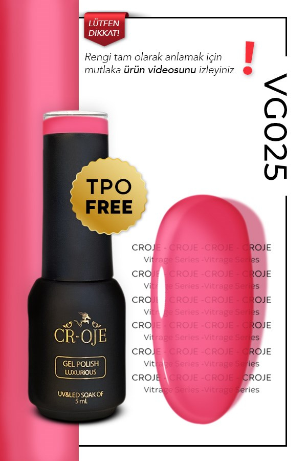 Glass/Vıtrage Oje-VG025 (5 ML)