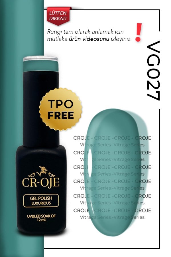 Glass/Vıtrage Oje-VG027 (12 ML)