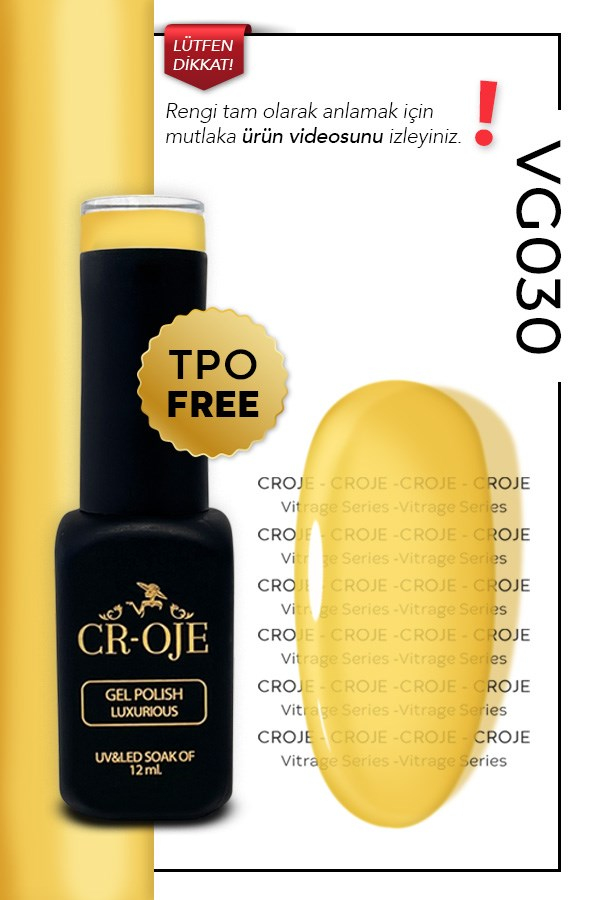Glass/Vıtrage Oje-VG030 (12 ML)
