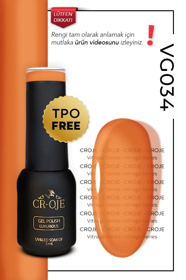 Glass/Vıtrage Oje-VG034 (5 ML)