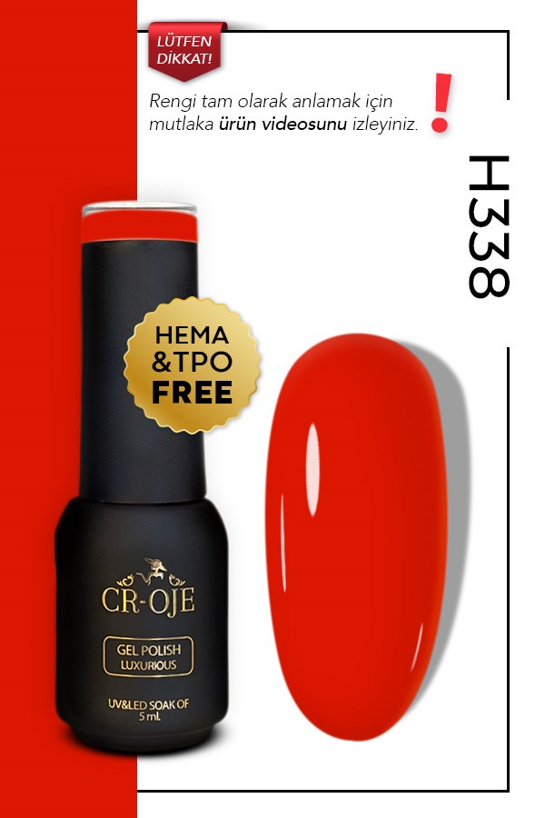 H338 - Kırmızı (5 ml)