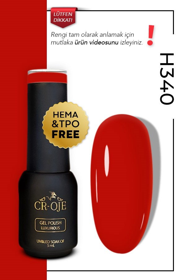 H340 - Kırmızı (5ml)