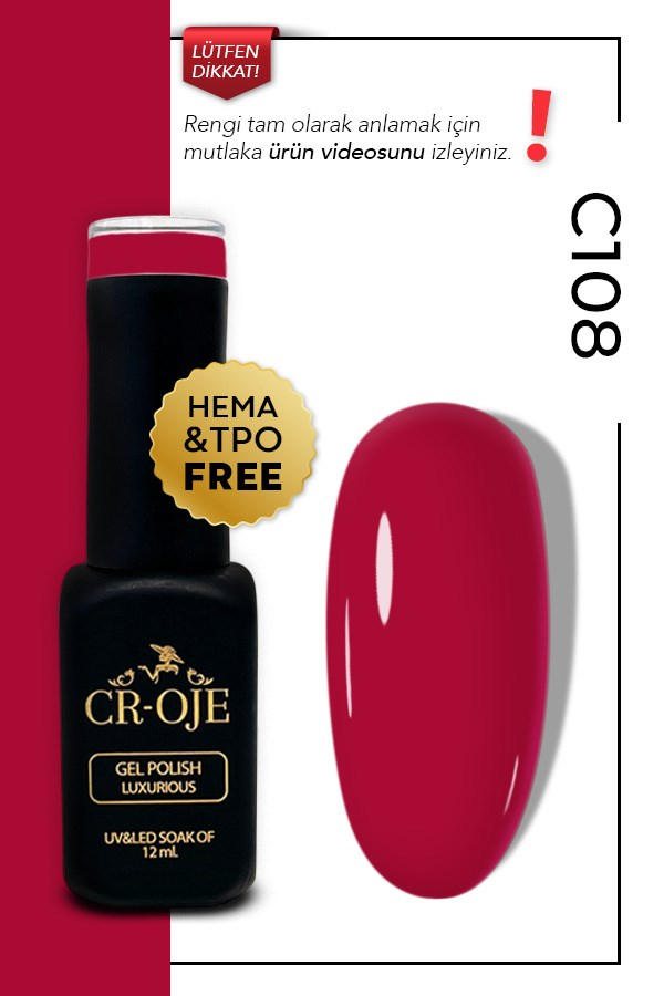 C108- Pembe (12 ml.)