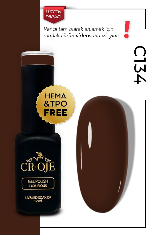 C134- Kahverengi (12 ml.) 