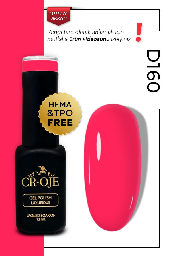 D160- Pembe (12 ml.)