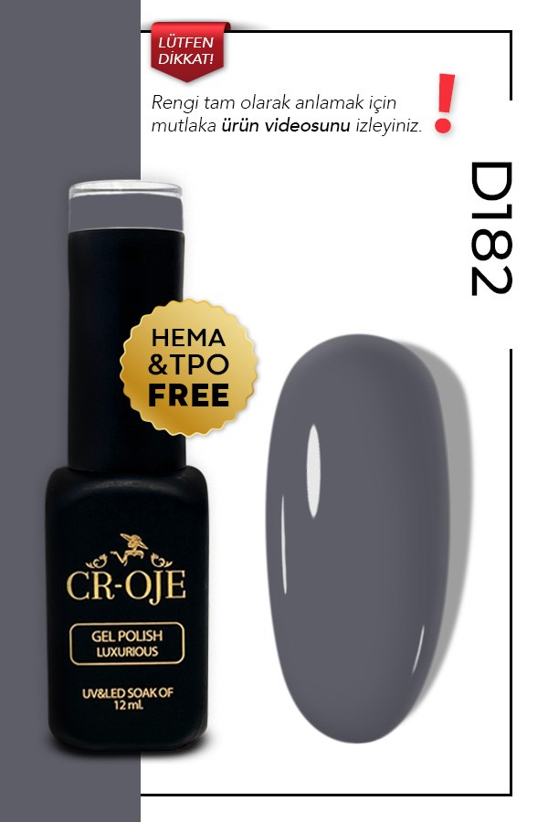 D182- Gri  (12 ml.) 