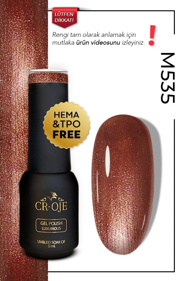M535 - Simli Kahverengi (5 ml)