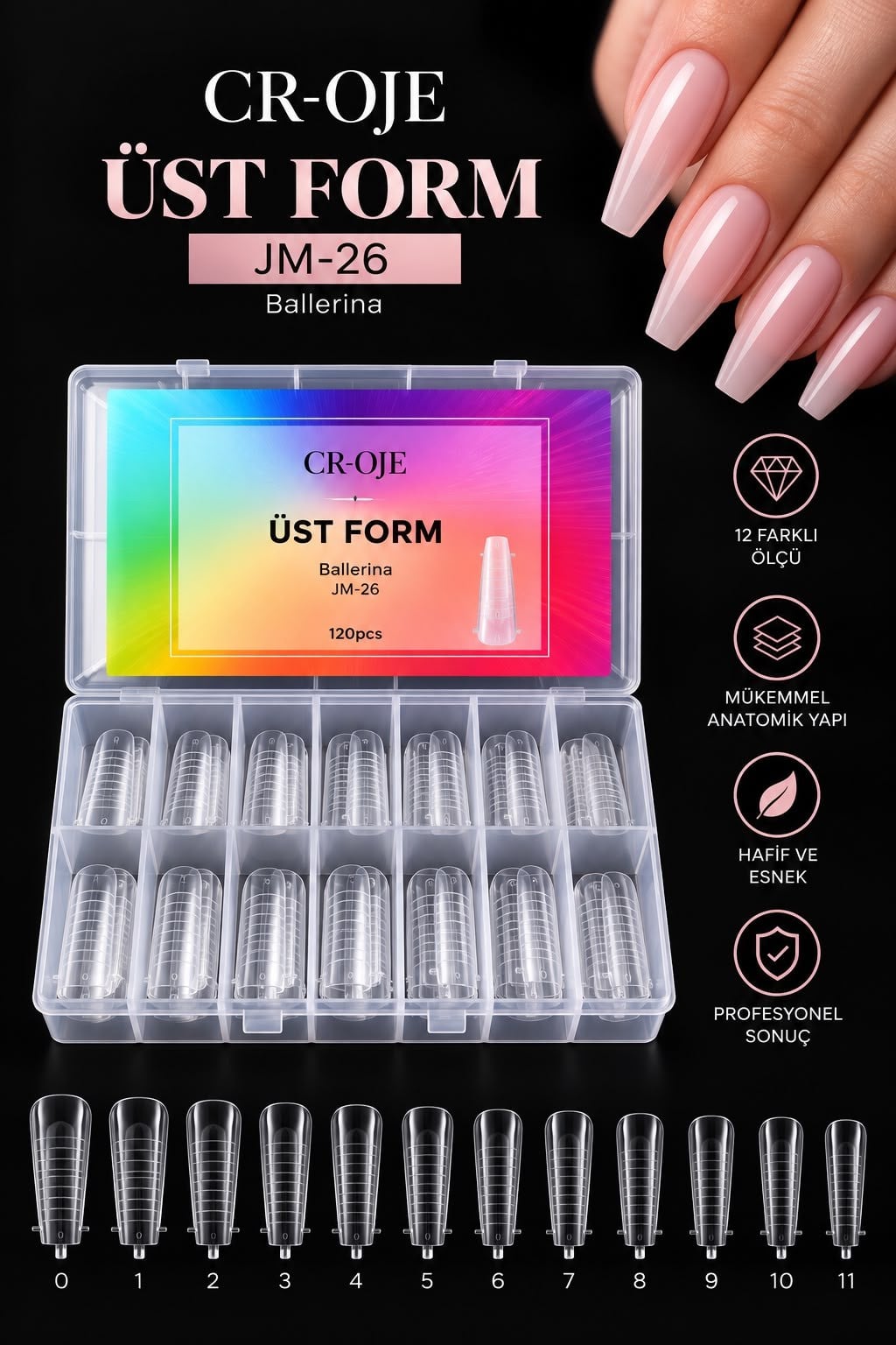 Üst Form 120'li Ballerina JM026