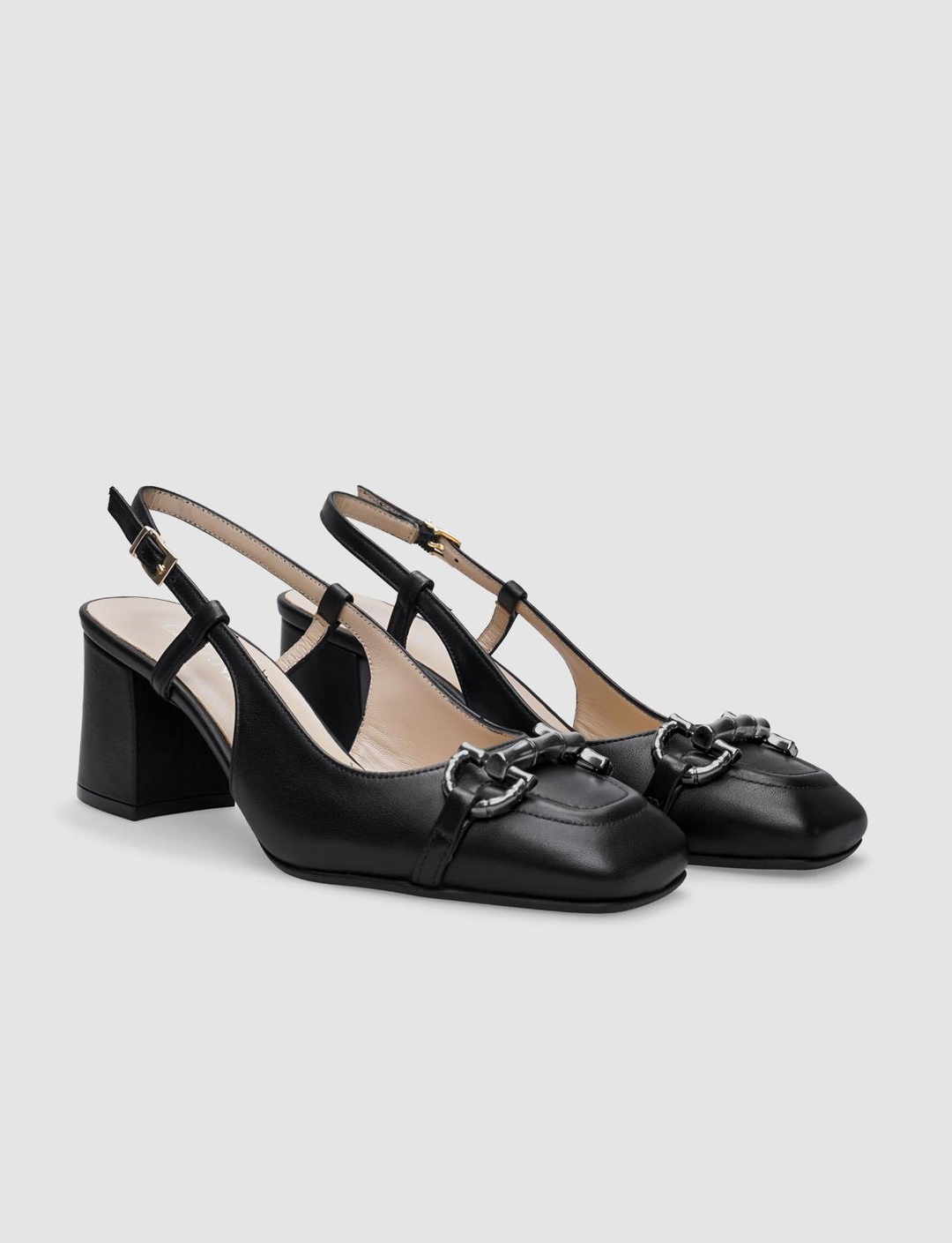 % 100 Hakiki Deri Siyah Kadın Ayakkabı