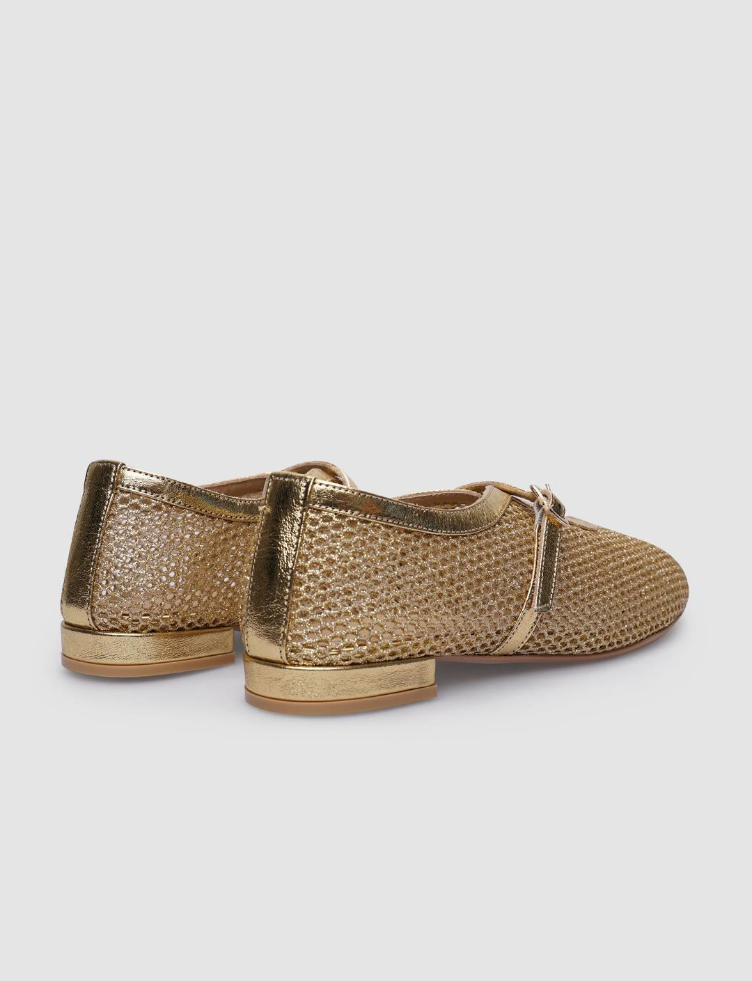 %100 Hakiki Deri Altın Kadın Babet