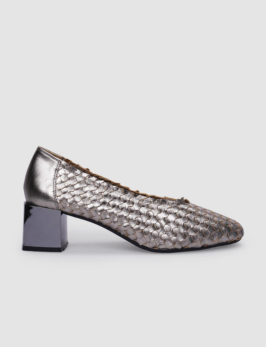 %100 Hakiki Deri Antrasit Kadın Ayakkabı