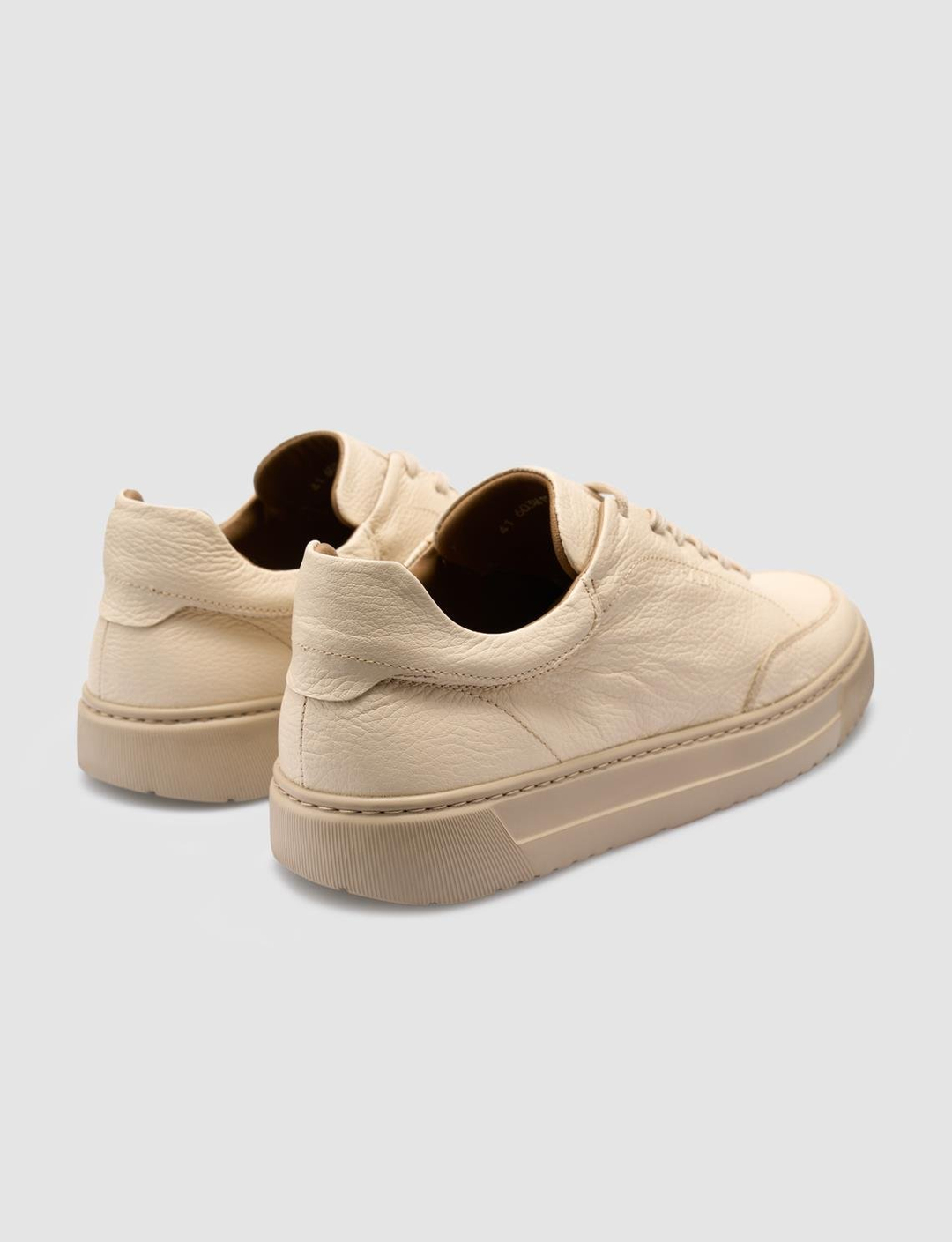 %100 Hakiki Deri Bej Erkek Ayakkabı