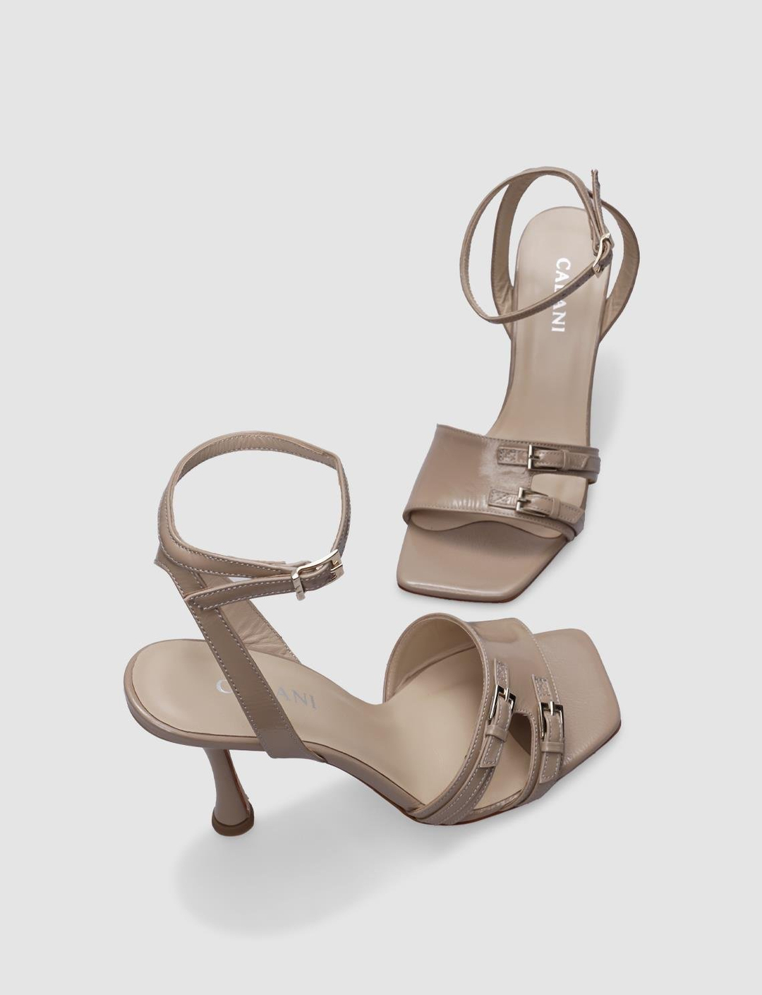 %100 Hakiki Deri Bej Kadın Ayakkabı