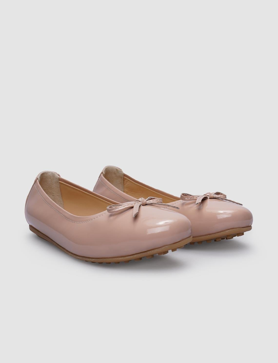 %100 Hakiki Deri Bej Kadın Ayakkabı