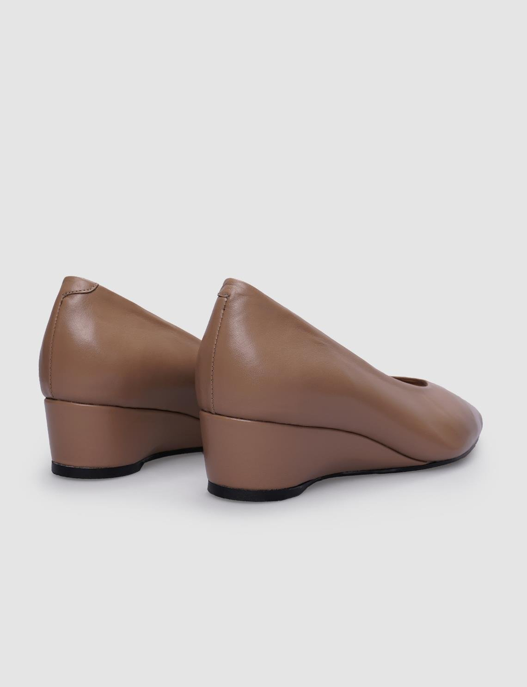 %100 Hakiki Deri Bej Kadın Ayakkabı