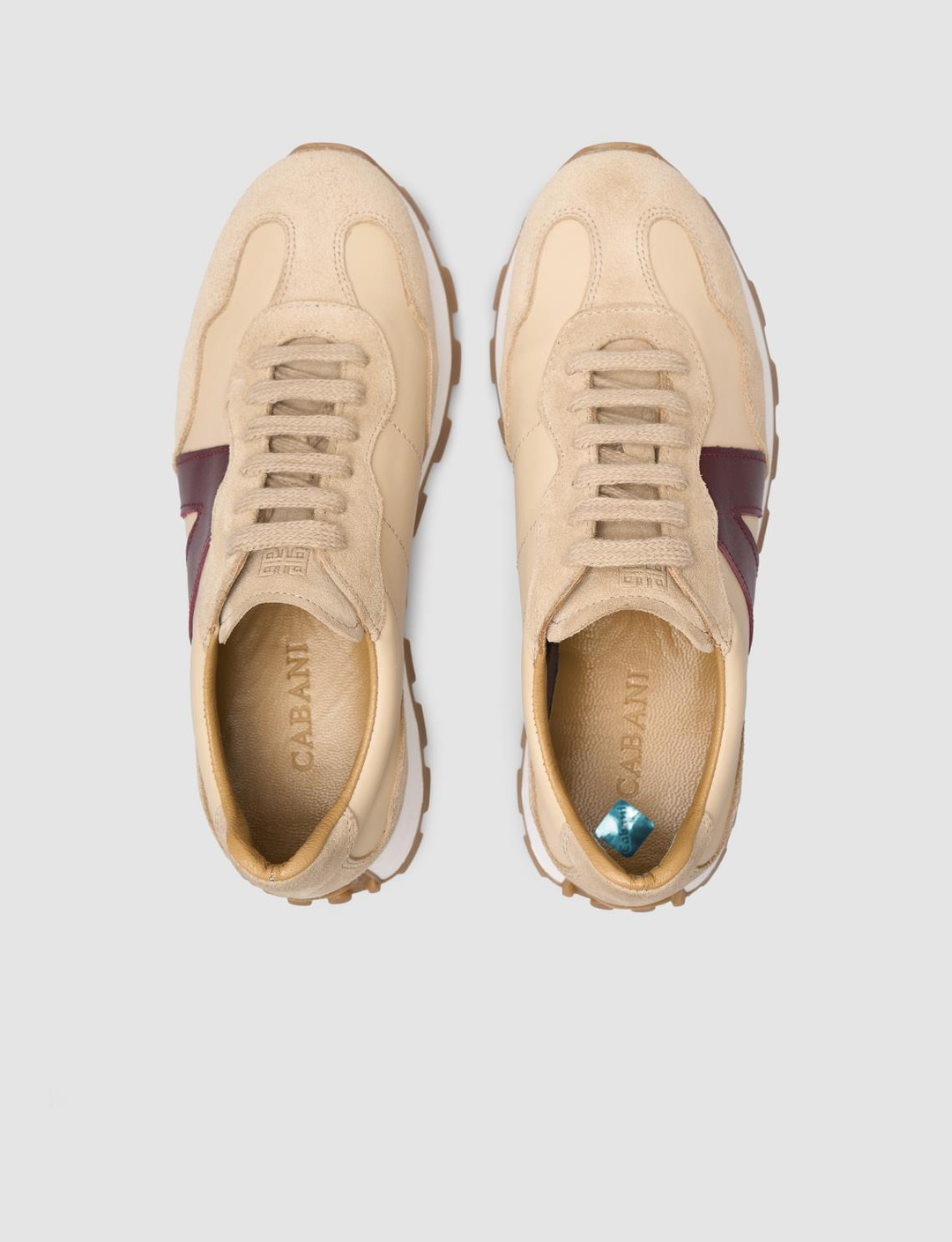 %100 Hakiki Deri Bej Kadın Ayakkabı