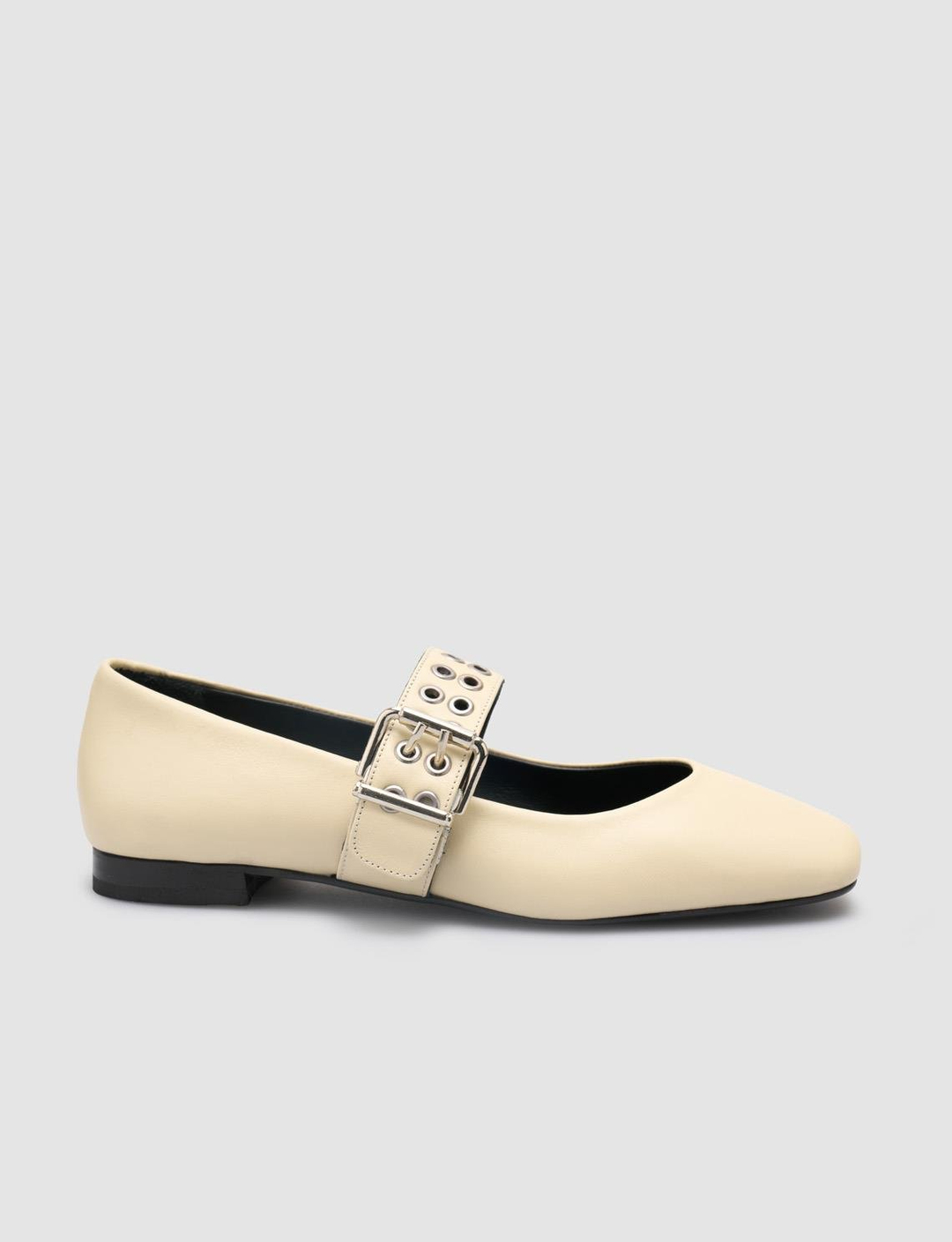 %100 Hakiki Deri Bej Kadın Ayakkabı