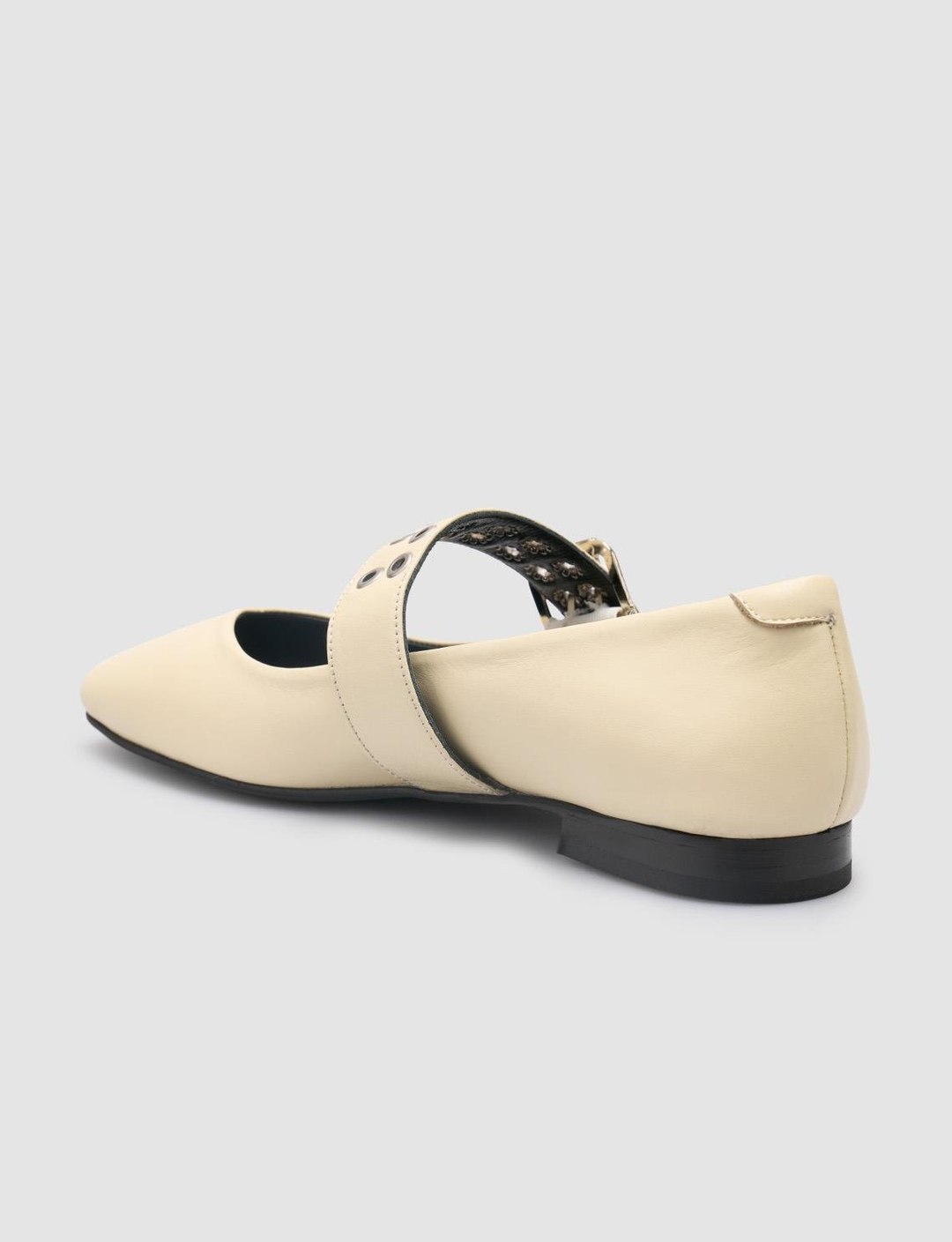 %100 Hakiki Deri Bej Kadın Ayakkabı