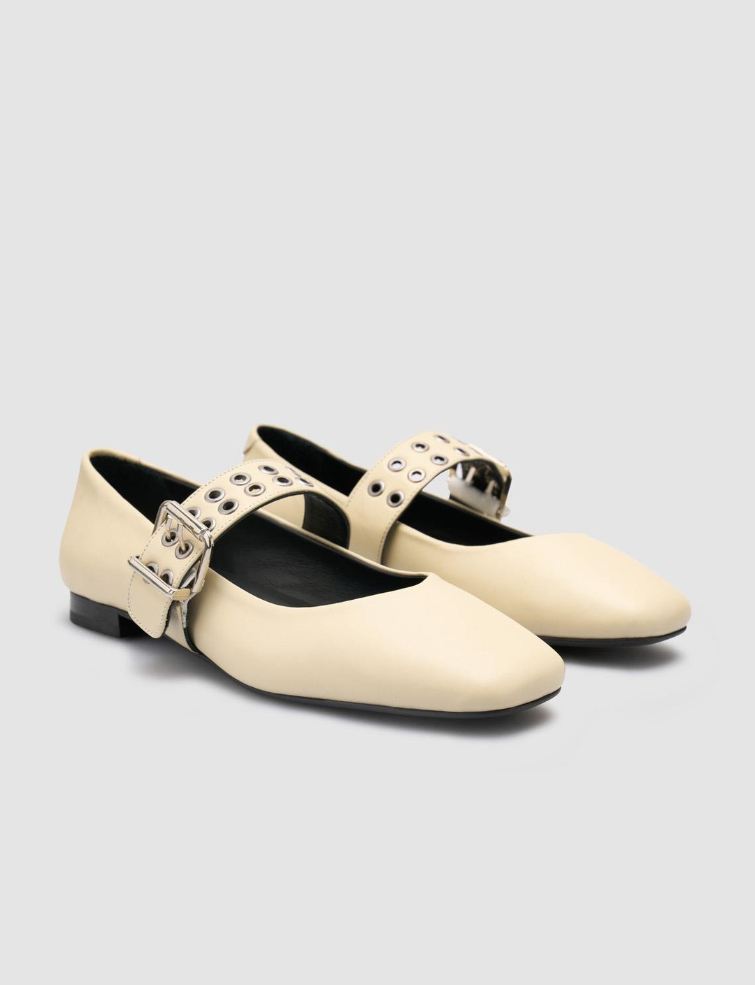 %100 Hakiki Deri Bej Kadın Ayakkabı