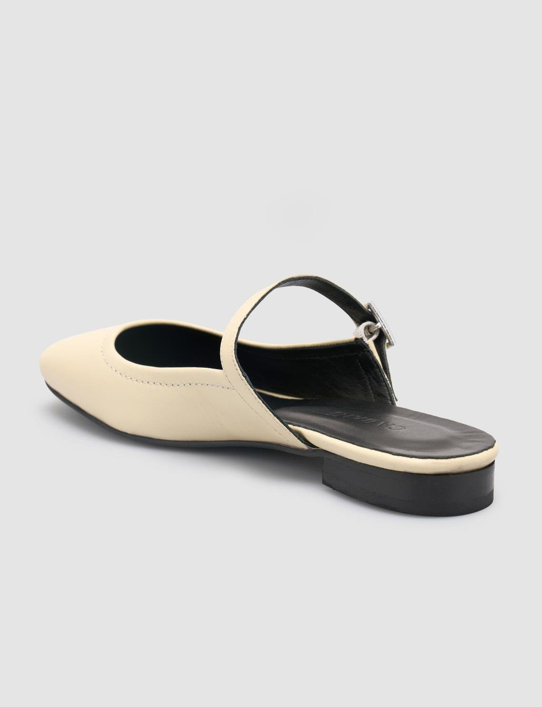 %100 Hakiki Deri Bej Kadın Ayakkabı