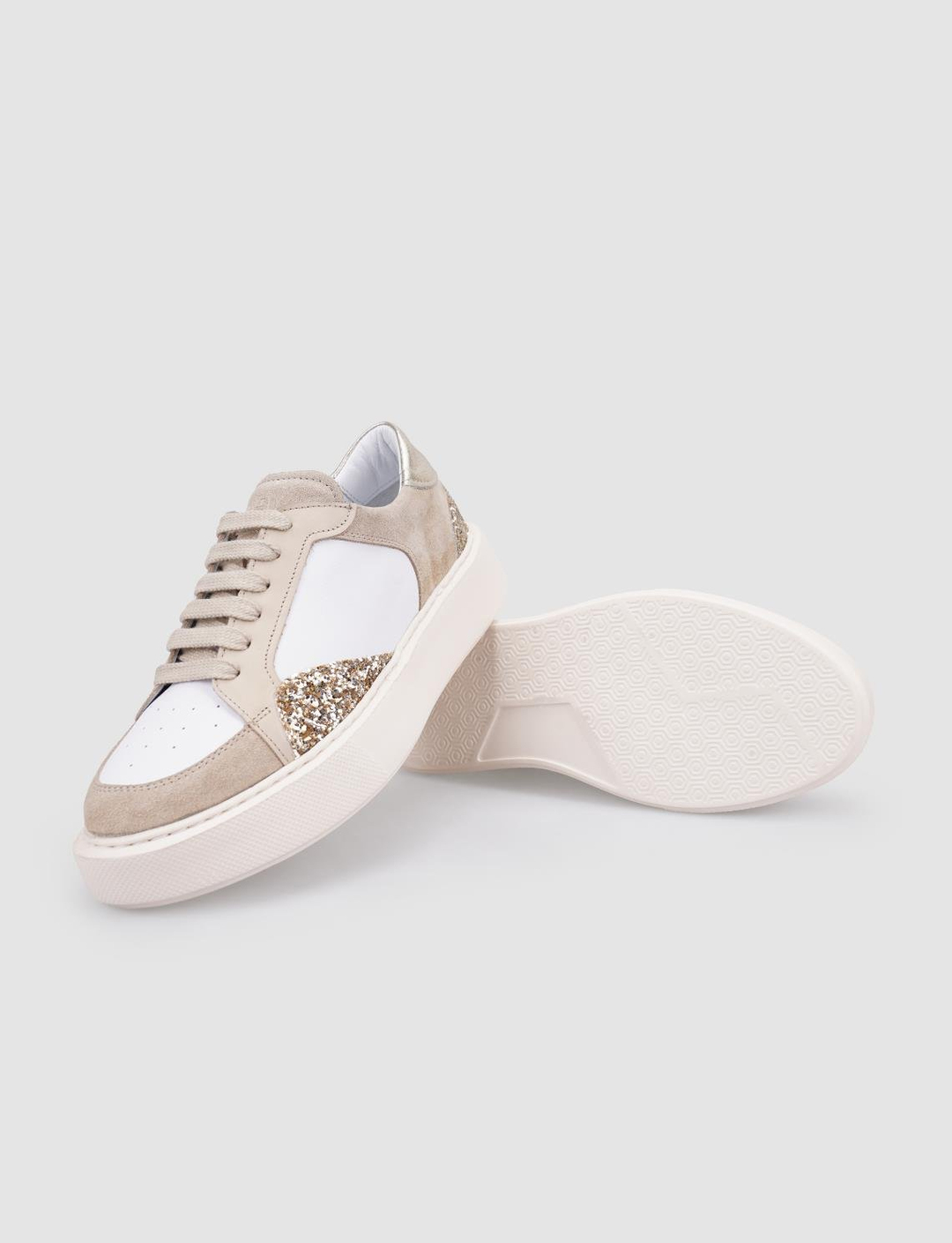 %100 Hakiki Deri Bej Kadın Ayakkabı