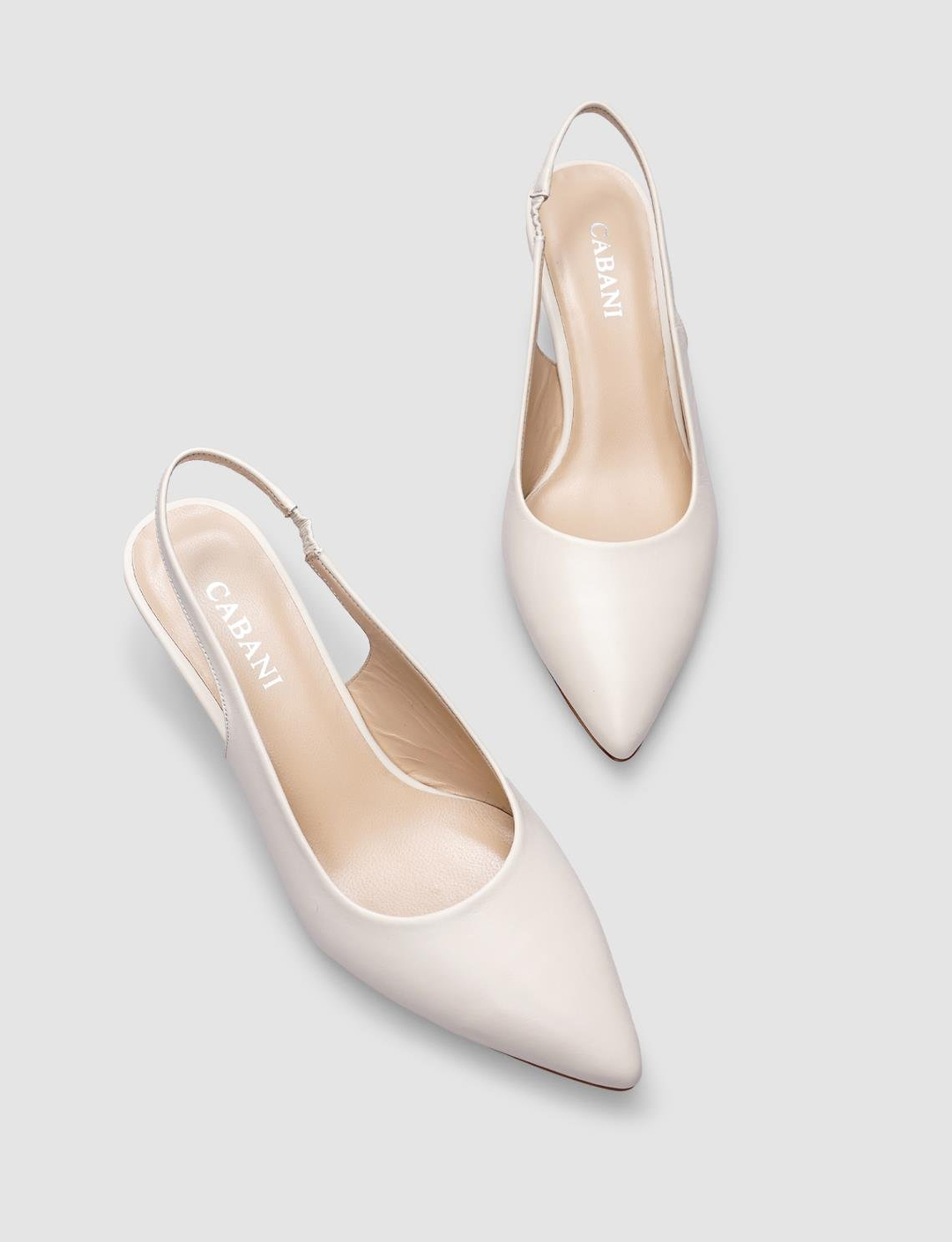 %100 Hakiki Deri Bej Kadın Ayakkabı