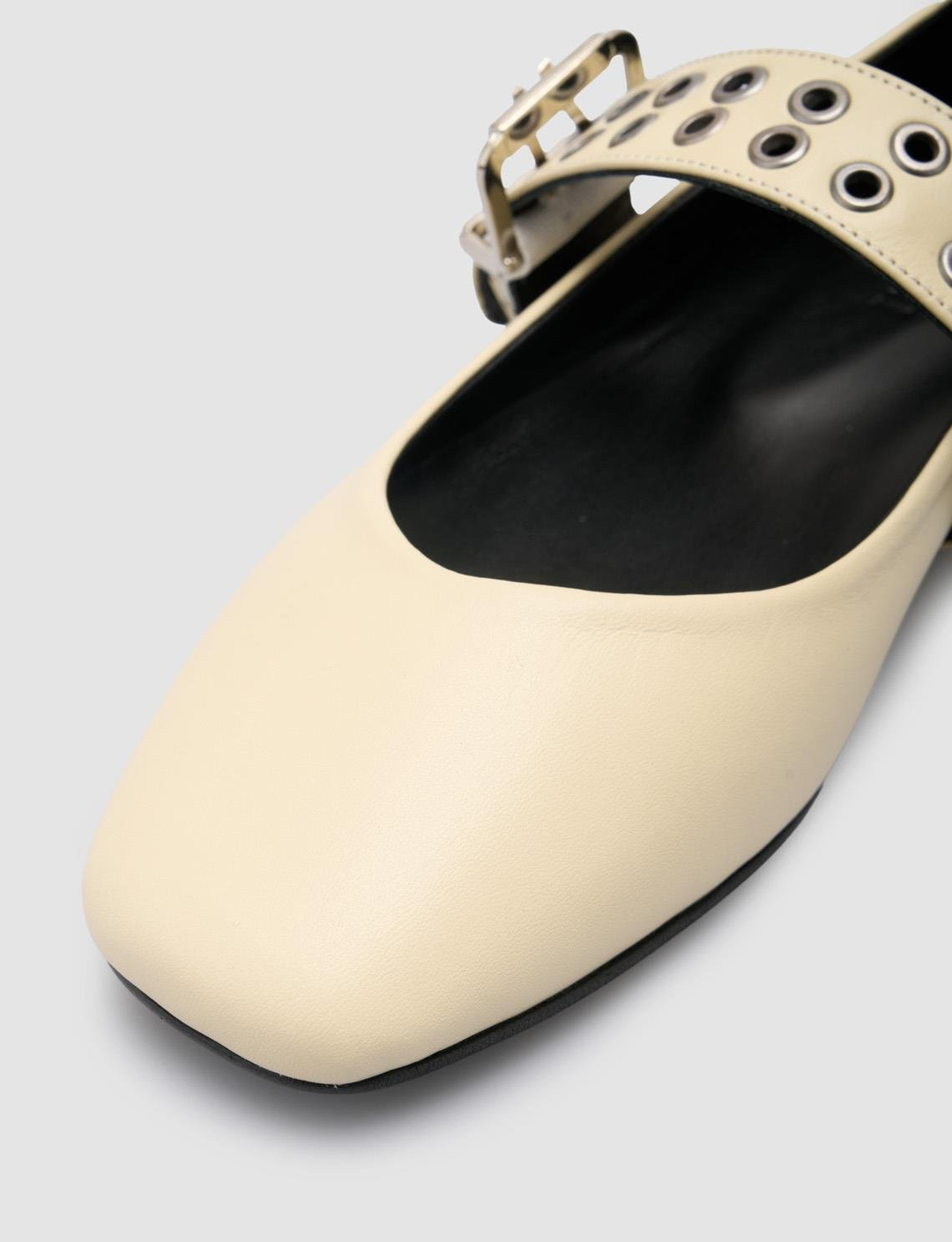 %100 Hakiki Deri Bej Kadın Ayakkabı