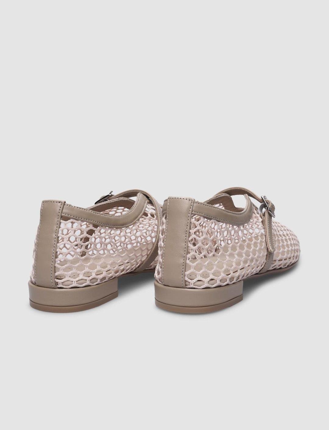 %100 Hakiki Deri Bej Kadın Babet